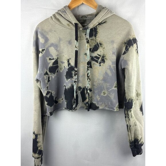 Bella + Canvas S Tie-Dye Cropped Hoodie Size S - Picture 1 of 3